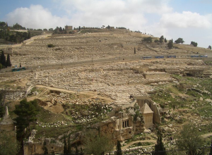 Ancient Jewish cemetery Jerusalem